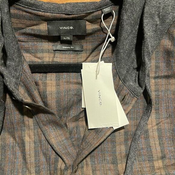 NWT Vince Classic Fit Shirt - Picture 6 of 8